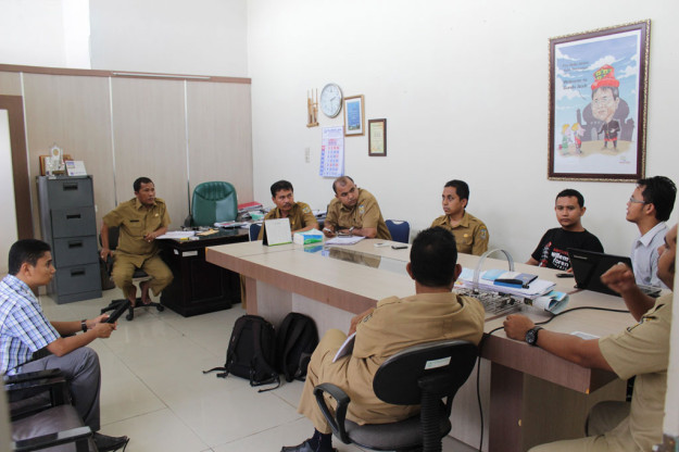Kunjungan Tim ADC ke Disbudpar Kota Banda Aceh