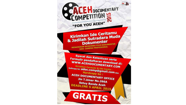 Form Proposal Dan Term Of Reference Aceh Documentary Competition 2015