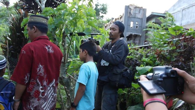 BTS Proses shooting ” “TOET”  finalis ADC2015 ” for you aceh “