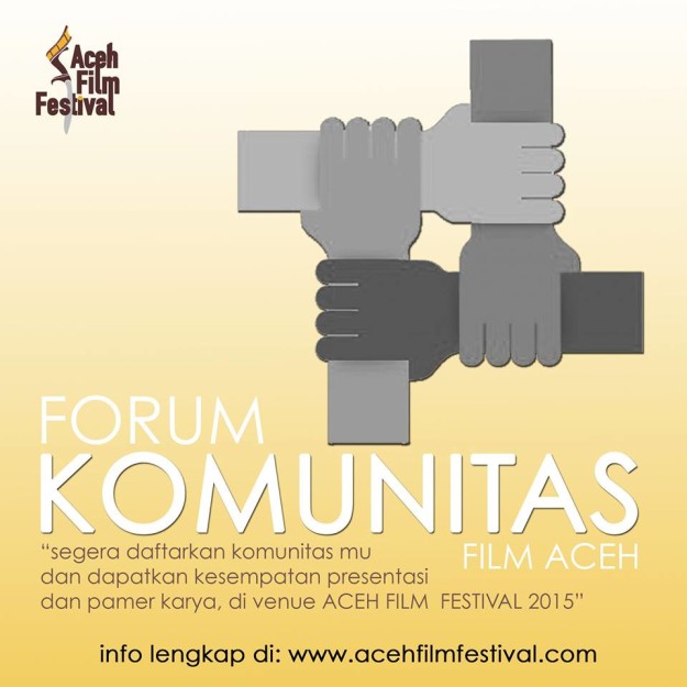 Forum Komunitas Aceh Film Festival (AFF) 2015