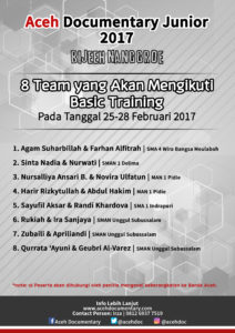 Poster pengumuman 8 besar ADJ 2017