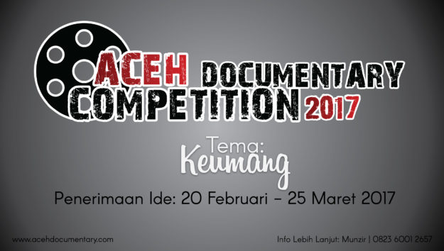 Formulir Pendaftaran Aceh Documentary Competition (ADC) 2017